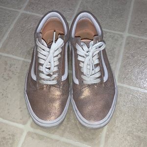 Vans Rose Gold Shiny Old Skool